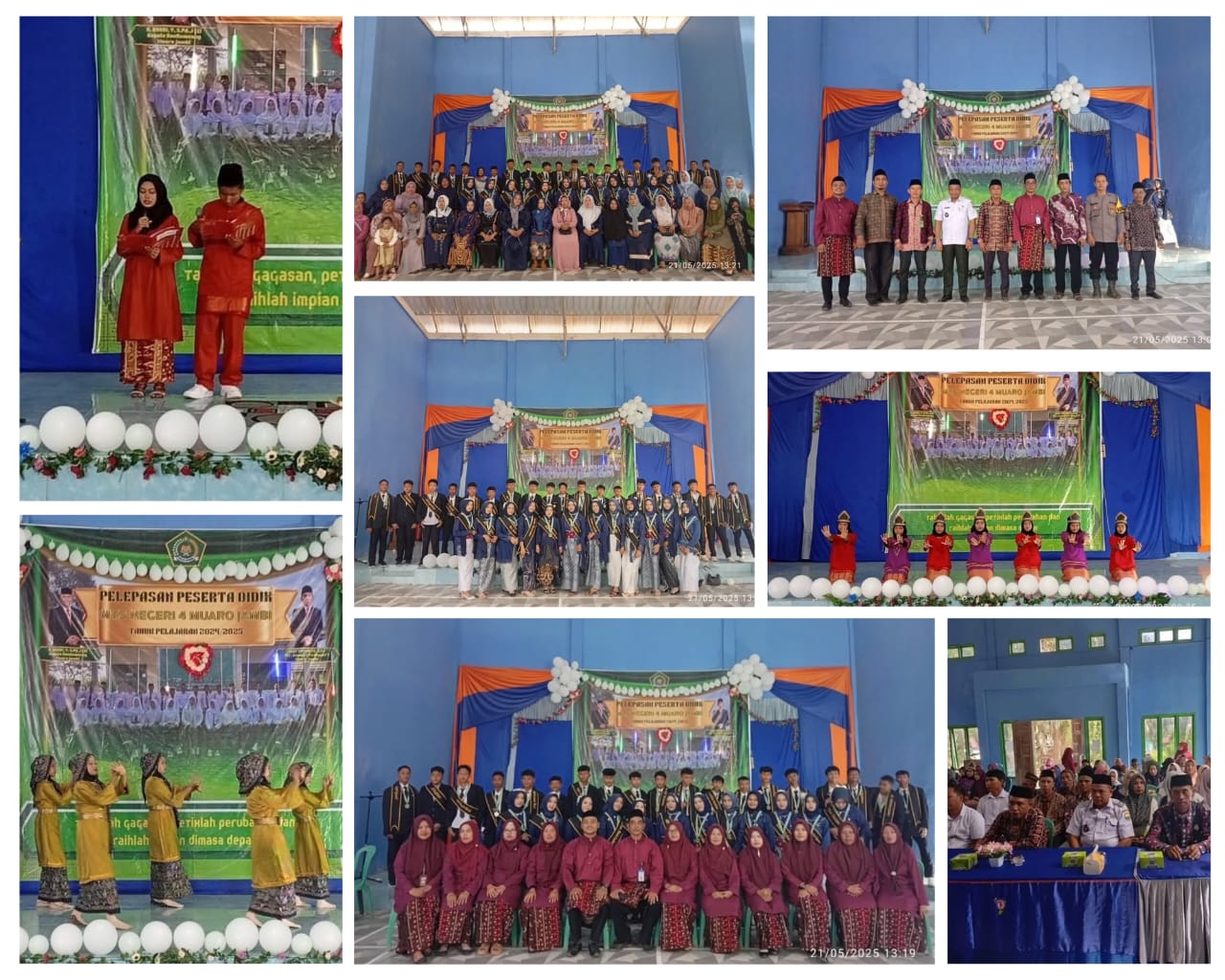 Pelepasan Peserta Didik MTsN 4 Muaro Jambi Tahun Pelajaran 2024/2025
