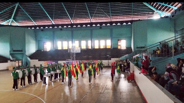 Drumband MTsN 4 Muaro Jambi Mengikuti Ajang Kejuaraan Marching Band Se-Provinsi Jambi (Siginjai Marching Art Competition) Drumband MTsN 4 Muaro Jambi Mengikuti Ajang Kejuaraan Marching Band Se-Provinsi Jambi (Siginjai Marching Art Competition)